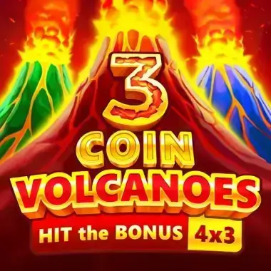 Play 3 Coin Volcanoes Lizaro casino